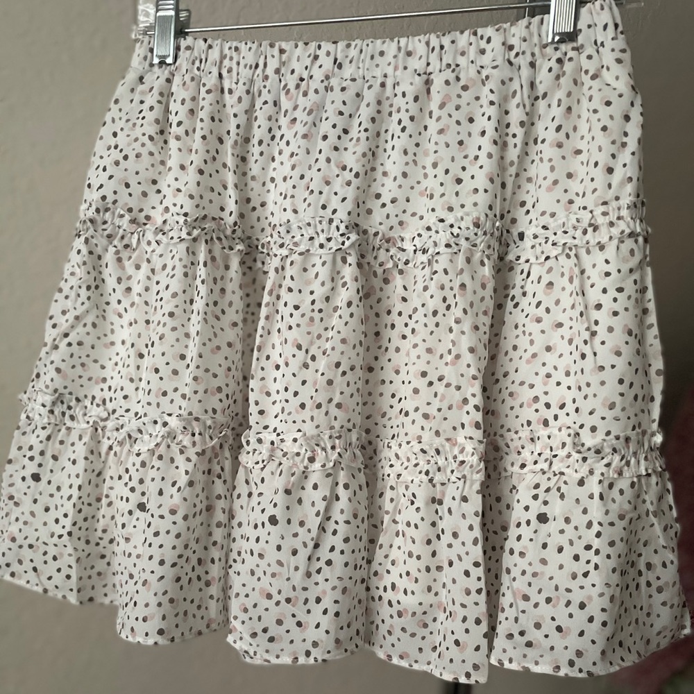 NWOT RASMUS MINI SKIRT WHITE - Picture 8 of 9